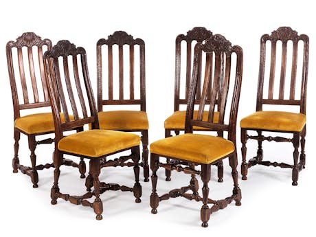 Sechs Barock-Stühle